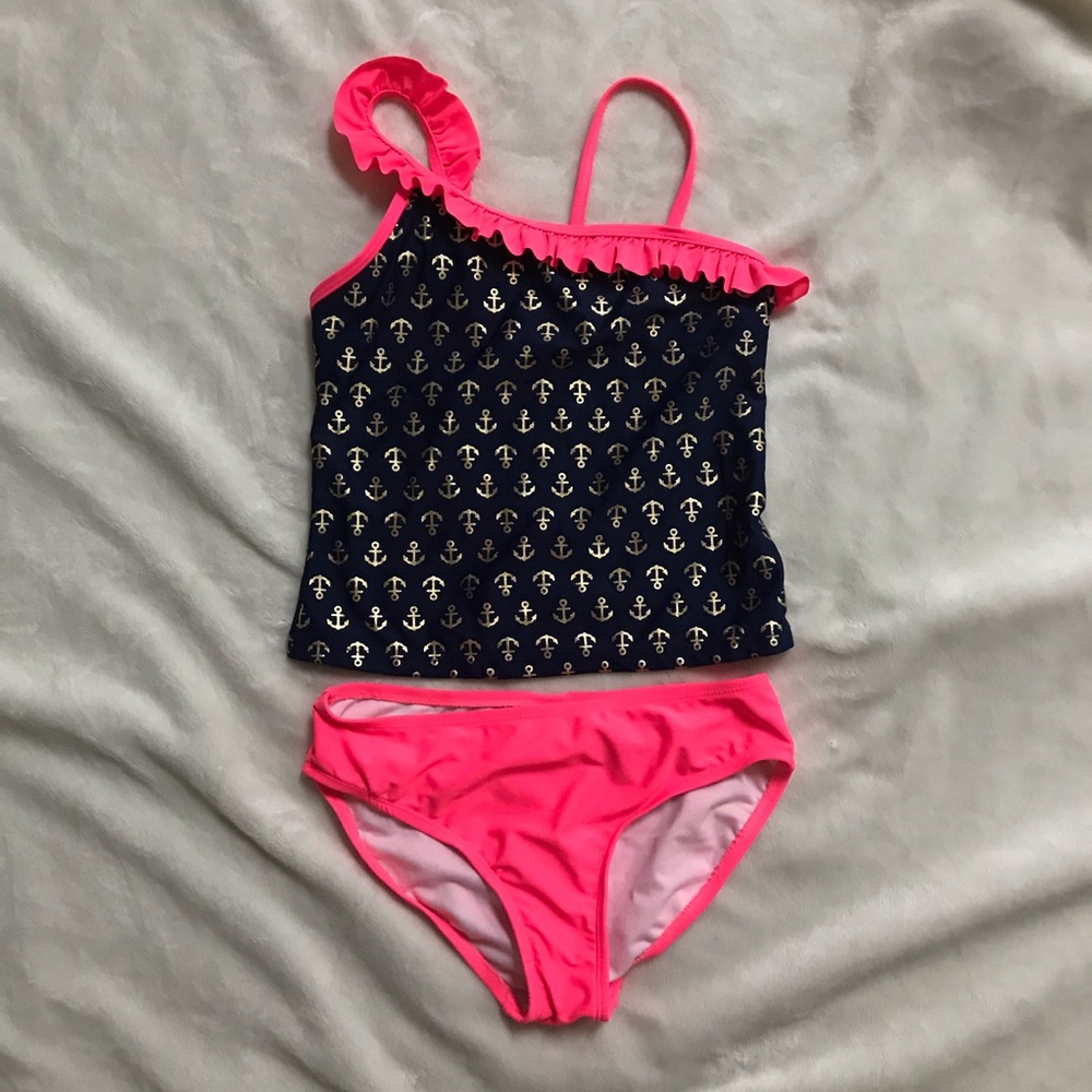 Circo girl’s anchor pattern 2 PCs swim suits-sizeL